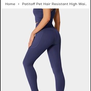 HALARA pet hair resistant leggings NEW WITH TAGS size small